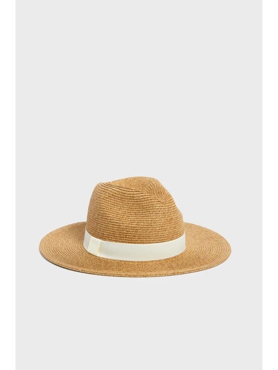 Toucan Hats Exclusive Ivory Wide Brim Sun Hat in Ivory New Womens Beach Garden main image 7